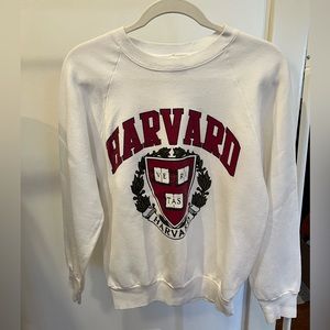Vintage Harvard Sweatshirt a la Princess Di - M